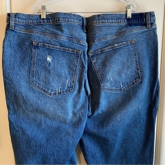 ABERCROMBIE & Fitch Curve Love '90s Ultra High Rise Straight Jeans Plus 37R/ 24 - Picture 5 of 13